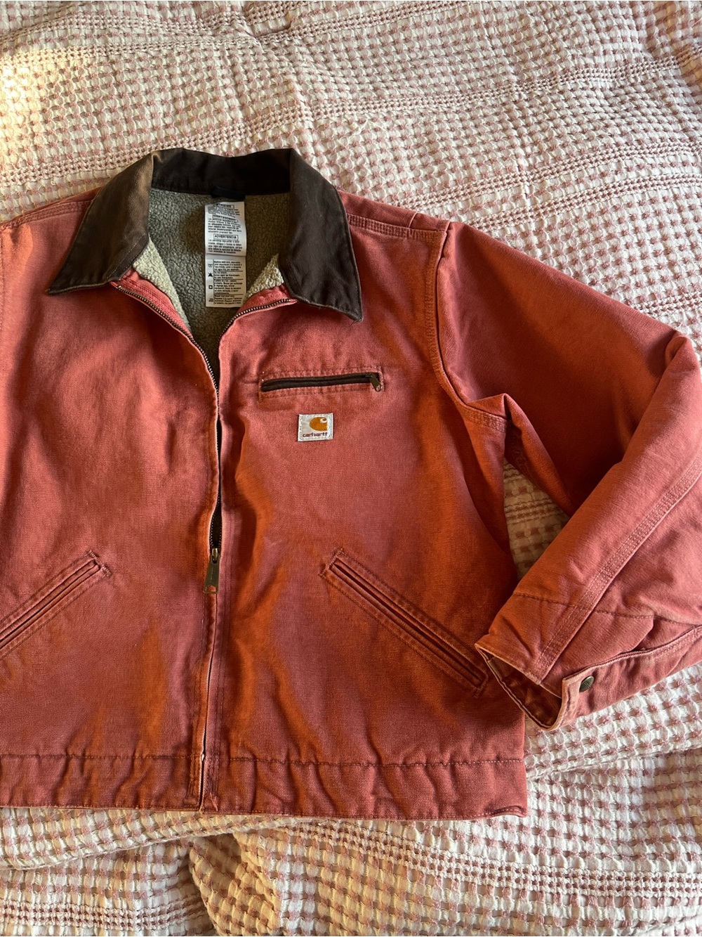 Carhartt Detroit Jacket Vintage Rose WJ097VRS